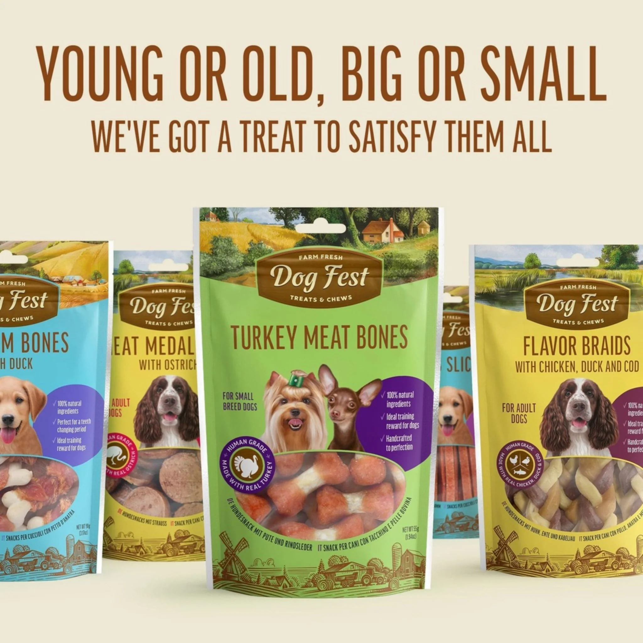 Dog Fest Slices With Goose For Small Breeds – 55g - Image 6